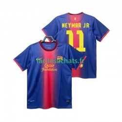 Maillot FC Barcelone Neymar JR 11 Retro 2012 2013 Domicile Homme MC