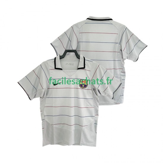 Maillot FC Barcelone Retro 2003 2004 Extérieur Homme MC