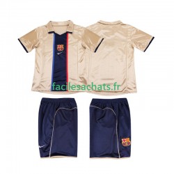 Maillot FC Barcelone Retro 2001 2002 Extérieur Enfant MC