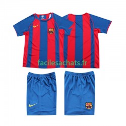 Maillot FC Barcelone Retro 2004 2005 Domicile Enfant MC