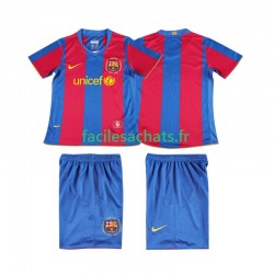 Maillot FC Barcelone Retro 2007 2008 Domicile Enfant MC