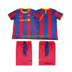 Maillot FC Barcelone Retro 2010 2011 Domicile Enfant MC