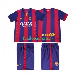 Maillot FC Barcelone Retro 2014 2015 Domicile Enfant MC