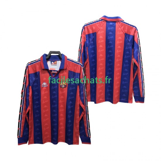 Maillot FC Barcelone Retro 1996 1997 Domicile Homme ML