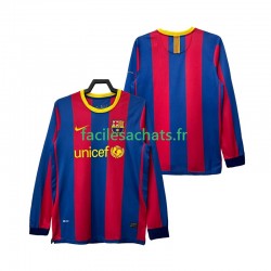 Maillot FC Barcelone Retro 2010 2011 Domicile Homme ML