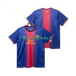 Maillot FC Barcelone Retro 2012 2013 Domicile Homme MC
