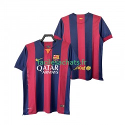 Maillot FC Barcelone Retro 2014 2015 Domicile Homme MC