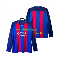 Maillot FC Barcelone Retro 2016 2017 Domicile Homme ML