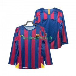 Maillot FC Barcelone Retro Champions League 2005 2006 Domicile Homme ML