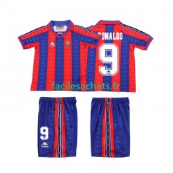 Maillot FC Barcelone Ronaldo Retro 1996 1997 Domicile Enfant MC
