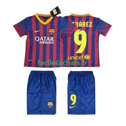 Maillot FC Barcelone SUARZE 9 Retro 2013 2014 Domicile Enfant MC