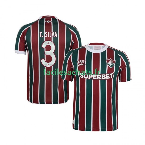 Maillot Fluminense Thiago Silva 3 2025-2026 Domicile Homme MC