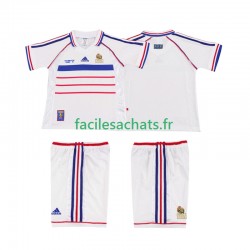 Maillot France Retro 1998 Extérieur Enfant MC