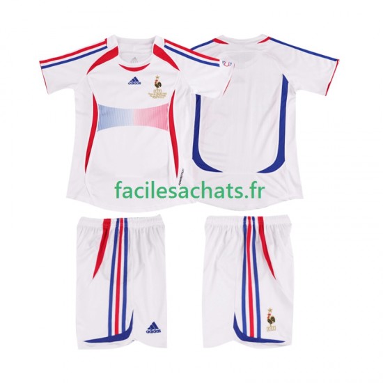 Maillot France Retro 2006 Extérieur Enfant MC