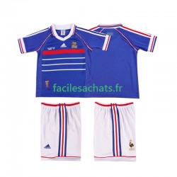 Maillot France Retro 1998 Domicile Enfant MC