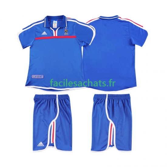 Maillot France Retro 2000 Domicile Enfant MC