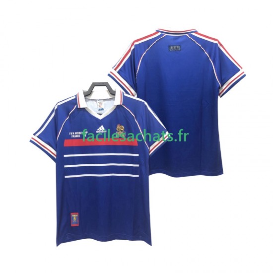 Maillot France Retro 1998 Domicile Homme MC