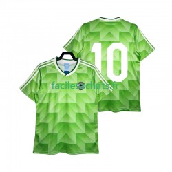 Maillot Allemagne 10 Retro 1990 Extérieur Homme MC