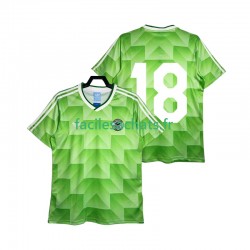 Maillot Allemagne 18 Retro 1990 Extérieur Homme MC