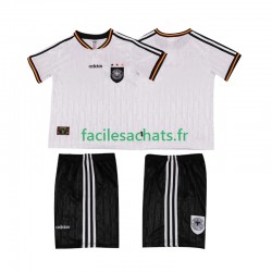 Maillot Allemagne Retro 1996 Domicile Enfant MC