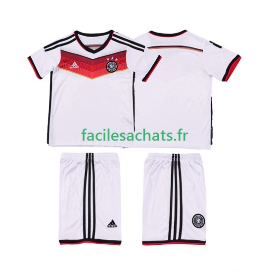 Maillot Allemagne Retro 2014 Domicile Enfant MC
