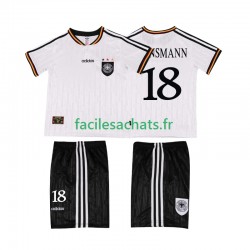 Maillot Allemagne KLINSMANN 18 Retro 1996 Domicile Enfant MC