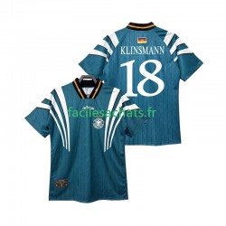 Maillot Allemagne KLINSMANN 18 Retro 1996 Extérieur Homme MC