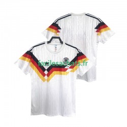 Maillot Allemagne Retro 1990 Domicile Homme MC