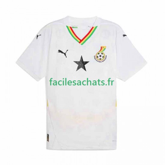 Maillot Ghana 2025 Domicile Homme MC