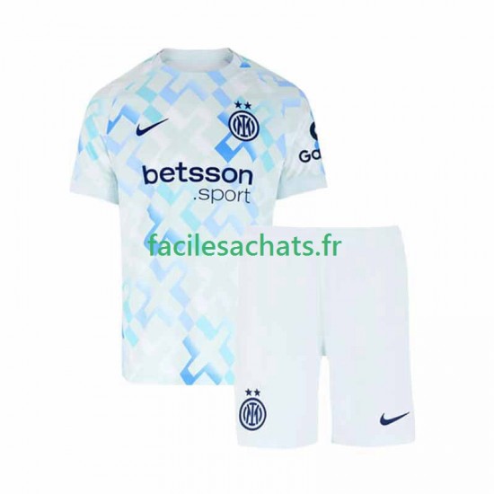 Maillot Inter Milan 2025-2026 Extérieur Enfant MC