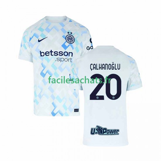 Maillot Inter Milan Hakan Calhanoglu 20 2025-2026 Extérieur Homme MC