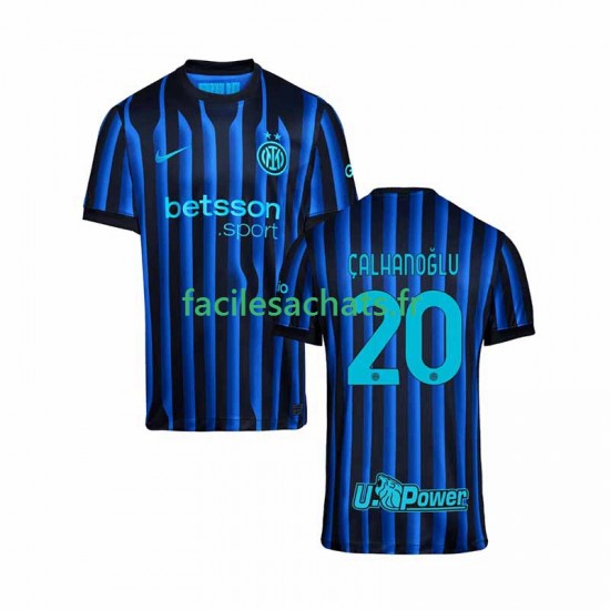 Maillot Inter Milan Hakan Calhanoglu 20 2025-2026 Domicile Homme MC