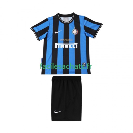 Maillot Inter Milan Retro 2009 2010 Domicile Enfant MC