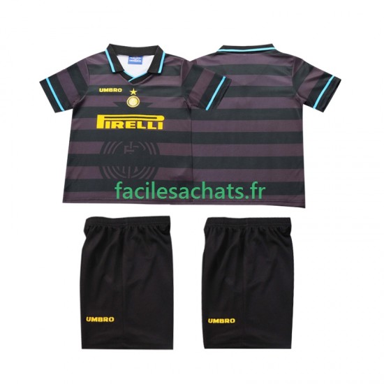 Maillot Inter Milan Retro 1997 1998 3ème Enfant MC