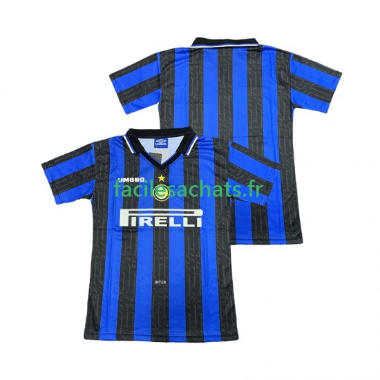 Maillot Inter Milan Retro 1997 1998 Domicile Homme MC