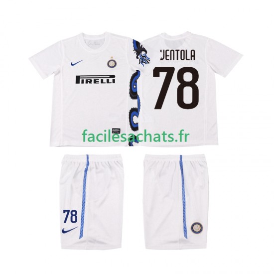 Maillot Inter Milan VENTOLA 78 Retro 2010 2011 Extérieur Enfant MC