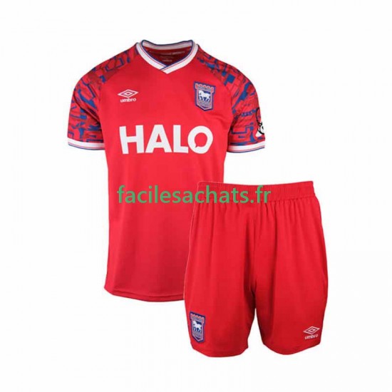 Maillot Ipswich Town 2025-2026 Extérieur Enfant MC