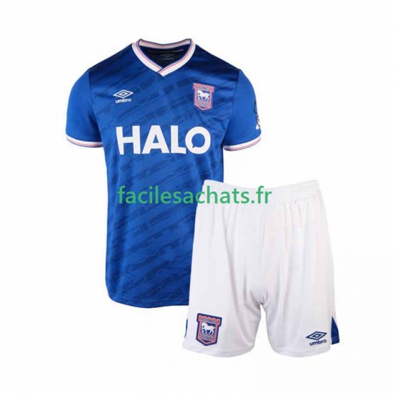 Maillot Ipswich Town 2025-2026 Domicile Enfant MC