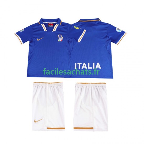 Maillot Italie Retro 1996 Domicile Enfant MC