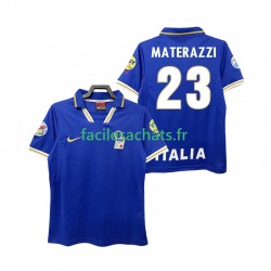 Maillot Italie MATERAZZI 23 Retro 1996 Domicile Homme MC
