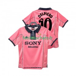 Maillot Juventus DEL PIER0 10 Retro 1997 1998 Extérieur Homme MC