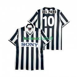 Maillot Juventus DEL PIERO 10 Retro 1995 1996 Domicile Homme MC