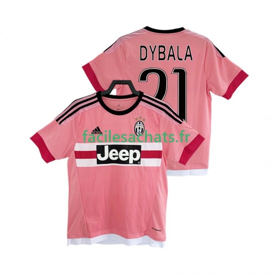 Maillot Juventus DYBALA 21 Retro 2016 2017 Extérieur Homme MC