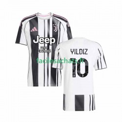 Maillot Juventus Kenan Yildiz 10 2025-2026 Domicile Homme MC