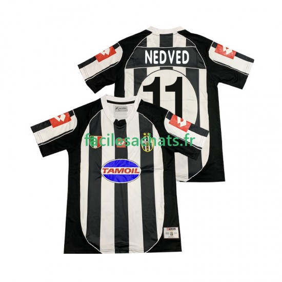 Maillot Juventus NEDVED 11 Retro 2002 2003 Domicile Homme MC