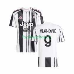Maillot Juventus Vlahovic 9 2025-2026 Domicile Homme MC