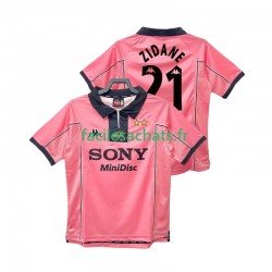 Maillot Juventus ZIDANE 21 Retro 1997 1998 Extérieur Homme MC
