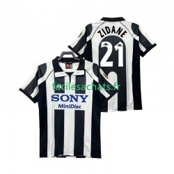 Maillot Juventus ZIDANE 21 Retro 1997 1998 Domicile Homme MC