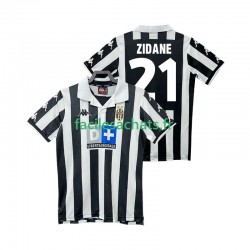 Maillot Juventus ZIDANE 21 Retro 1999 2000 Domicile Homme MC