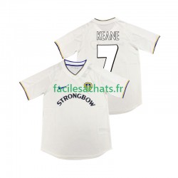 Maillot Leeds United KEANE 7 Retro 2000 2001 Domicile Homme MC